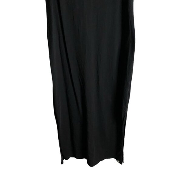 Roots Women's Black Sleeveless Maxi Shirt Dress - Picture 3 of 9